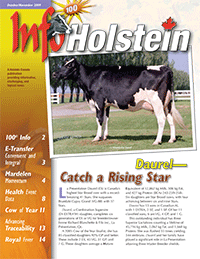 Info Holstein Oct/Nov  2009 Cover